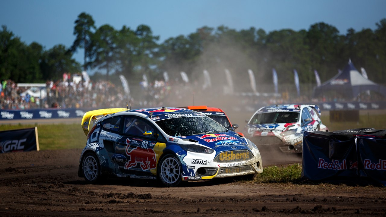 Rallycross Action on an Active Military Base | Red Bull Global Rallycross