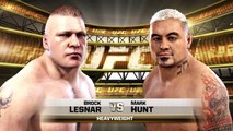 UFC 200: Lesnar vs. Hunt - Heavyweight Match - CPU Prediction