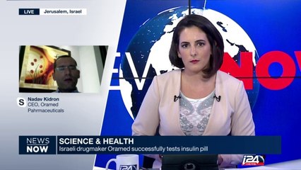 Israeli drugmaker Oramed successfully, tests insulin pill