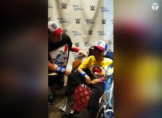 John Cena  meets Pakistani Special Kid