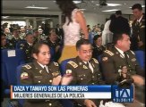 Daza y Tamayo son las primeras mujeres generales de la Policía