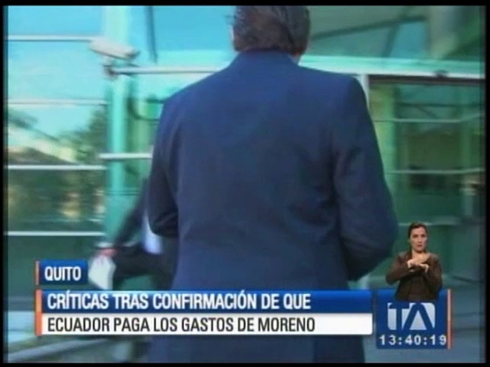 Lluvia de críticas: Ecuador paga los gastos de Lenin Moreno en Suiza