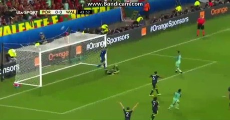 Half Time Goals - Portugal 0-0 Wales - 06-07-2016
