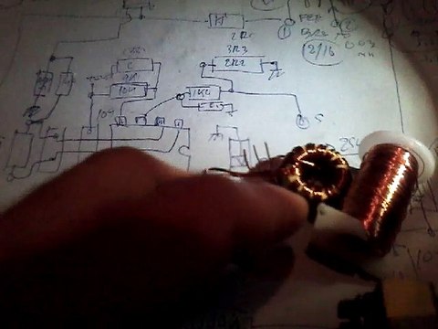 Switching power supply winding direction