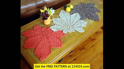 crochet crochet tablecloth