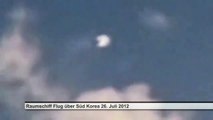 UFO Sichtung Süd Korea 26. Juli 2012 - Überflug