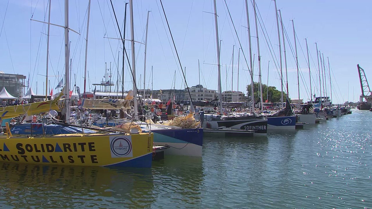 Solitaire Bompard Le Figaro - Départ de la 4ème étape La Rochelle - La Rochelle
