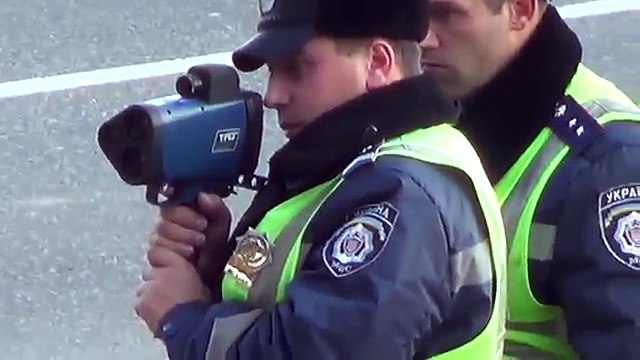 ГАИшники обосрались,когда заметили за собой слежку
