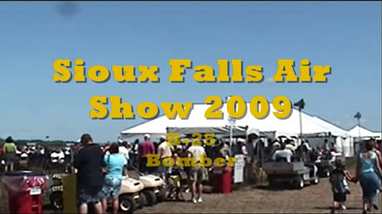S Falls Air Show- B-25 Bomber