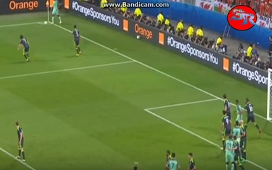 C. Ronaldo - GOAL - Portugal 1-0 Wales 06.07.2016