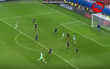 Nani - GOAL - Portugal 2-0 Wales 06.07.2016