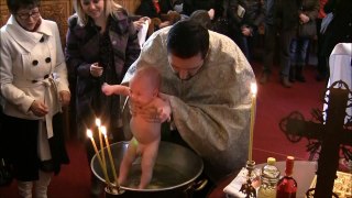 Botez Eduard Andrei Ciorata(PARTEA 1 la biserica) 26 Feb 2011