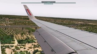 X-Plane 10 - Air Europa 737-800 - Landing in Valencia (LEVC)