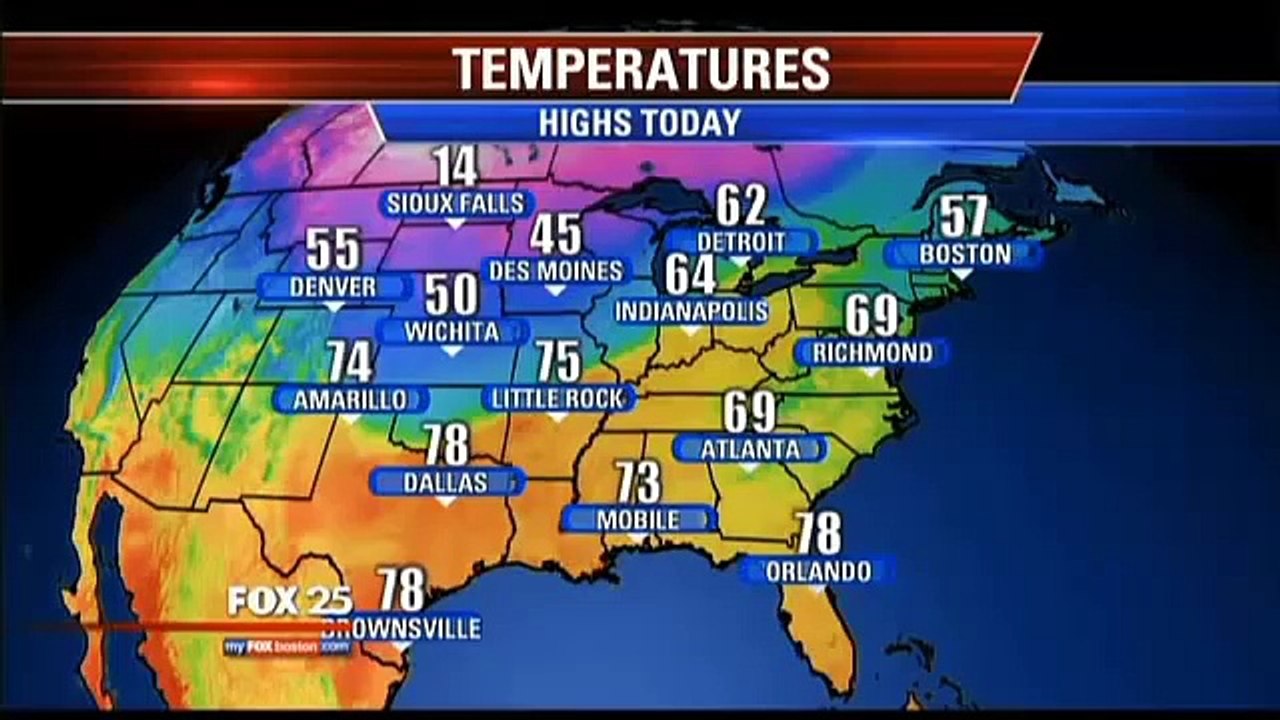 FOX 25 full weather forecast