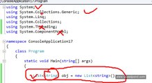 Visual studio and .NET tips and tricks 17:- Removing unused namespaces.