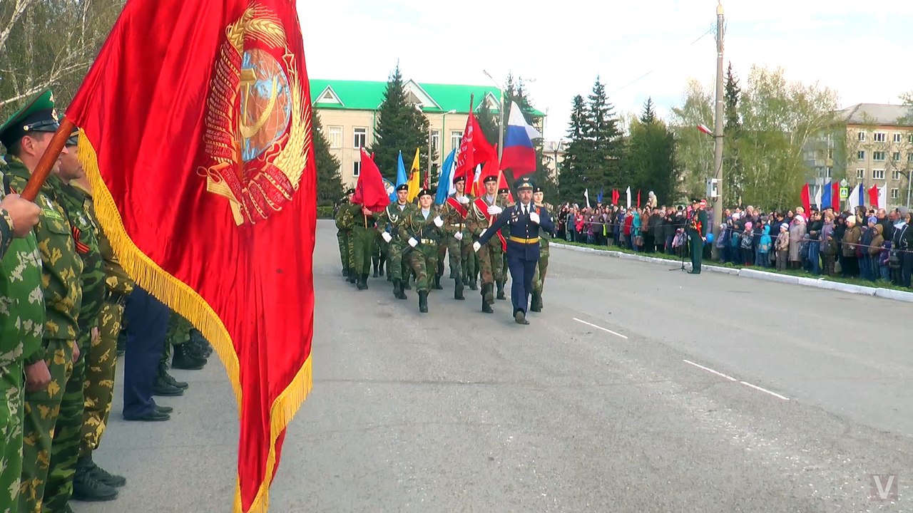 Barabinsk. Барабинск.. День Победы. ПАРАД