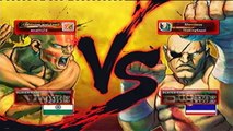 (Dhalsim) smallfry14 v (Sagat) TheKingSagat (Blanka) Street Fighter IV G2 Run 26-06-09