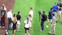 Mario Götze & Ann-Kathrin Brommel in LA Dodgers Game