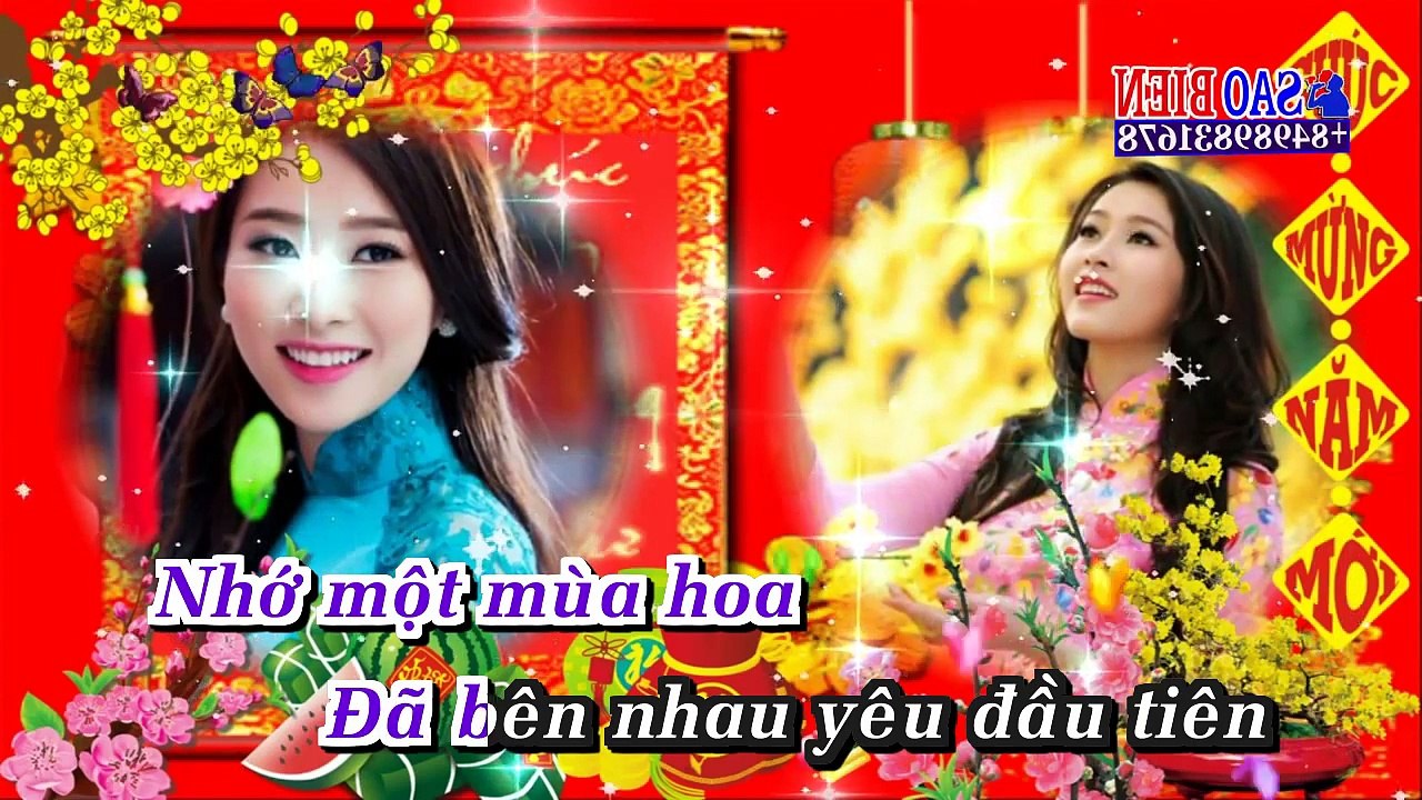 Karaoke XUÂN HOÀI (Tâm Thư) Nhạc Xuân