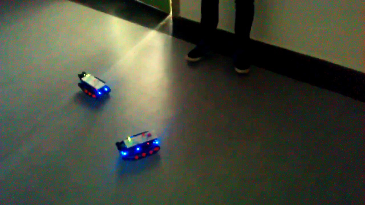 RF RobotShop Rover in der TUD Video 1