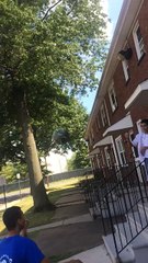 epic sooner shot into window