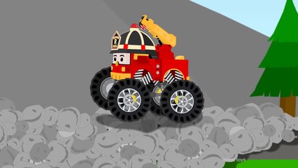 Robocar Roy Big Wheels Mini Cartoon