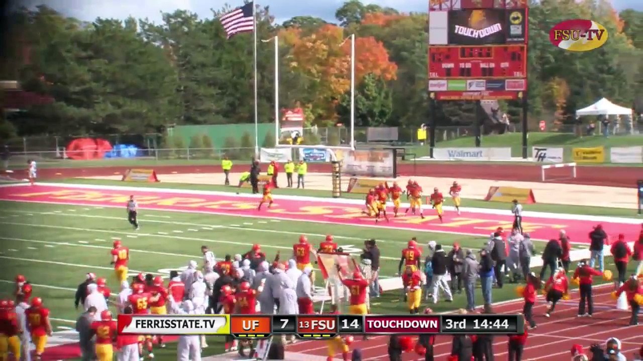 Ferris State Football Highlights: Findlay Oilers 10/4/14