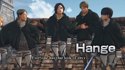 A.O.T. Wings of Freedom - Hange Showcase