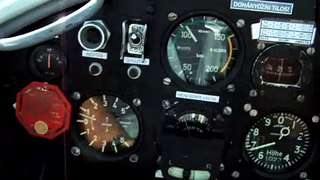 SF-25 Motorfalke cockpit view