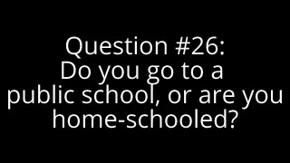 Answer My Question! #26