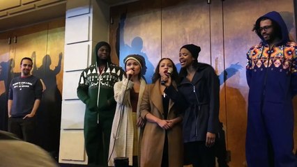 HAMILTON Ham4Ham 12/23/15 with The Schuyler Sisters