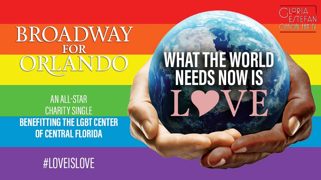 Broadway For Orlando - What The World Needs Now Is Love (Song Preview)