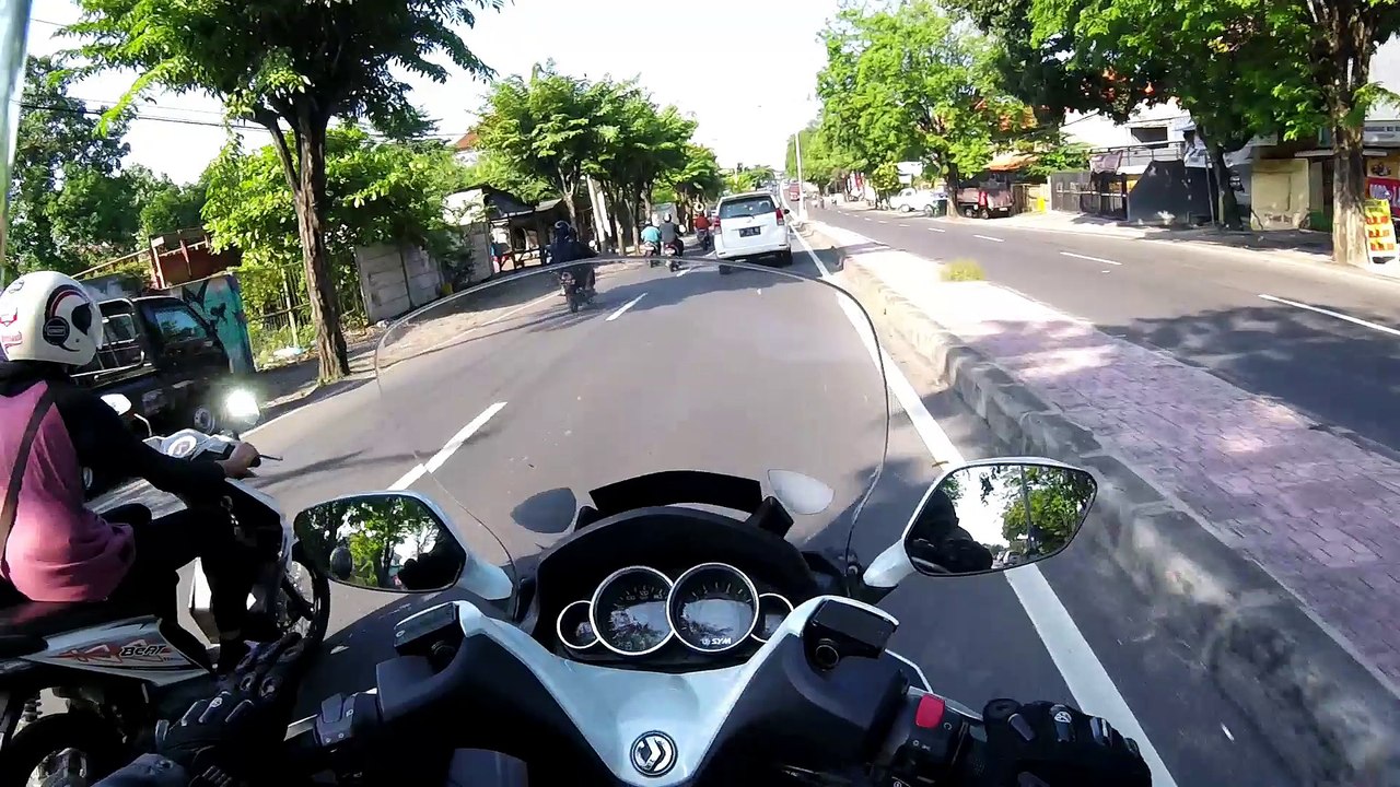 Motovlog Indonesia Test drive SYM GTS 250i New Bali Balo Motor, a superior class