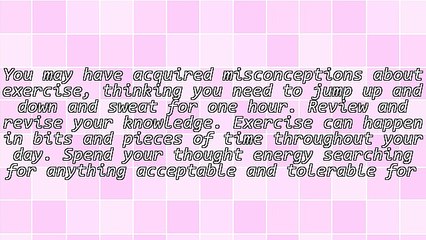 Getting Fit: Two Traits - Will They Help?