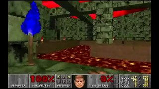 SM100 DOOM Glitches- Final Doom TNT Evilution- map 29: Lava can't harm me