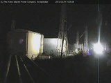 2012.02.15 19:00-20:00 / ふくいちライブカメラ (Live Fukushima Nuclear Plant Cam)