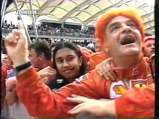 GP Malesia F1, 22 ottobre 2000, podio