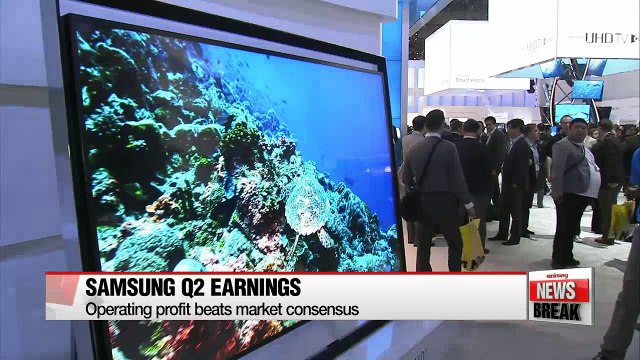 Samsung Electronics posts better than expected earnings in Q2