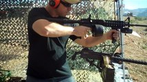 Shooting a Full-Auto AR-15 (100 Rounds) at the 2011 Big Sandy Machine Gun Shoot Event