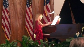 Callie Piano Solo - Spring Recital May 26, 2016