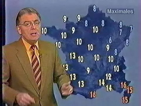 France 3 - Météo Touret + BA diverses - 1995