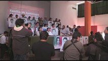 Padres de 43 de Ayotzinapa acusan de falta de voluntad para continuar pesquisas