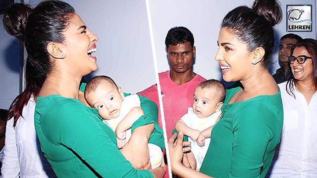 Priyanka Chopra Plays With Salman's Nephew Ahil