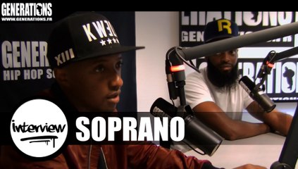 Soprano - Interview #LeDiable (Live des studios de Generations)