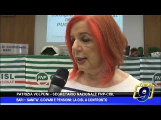 Bari | Sanità, giovani e pensioni: la Cisl a confronto