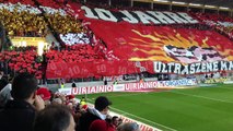 1. FSV Mainz 05 - Hamburger SV: Choreo 10 Jahre Ultraszene Mainz