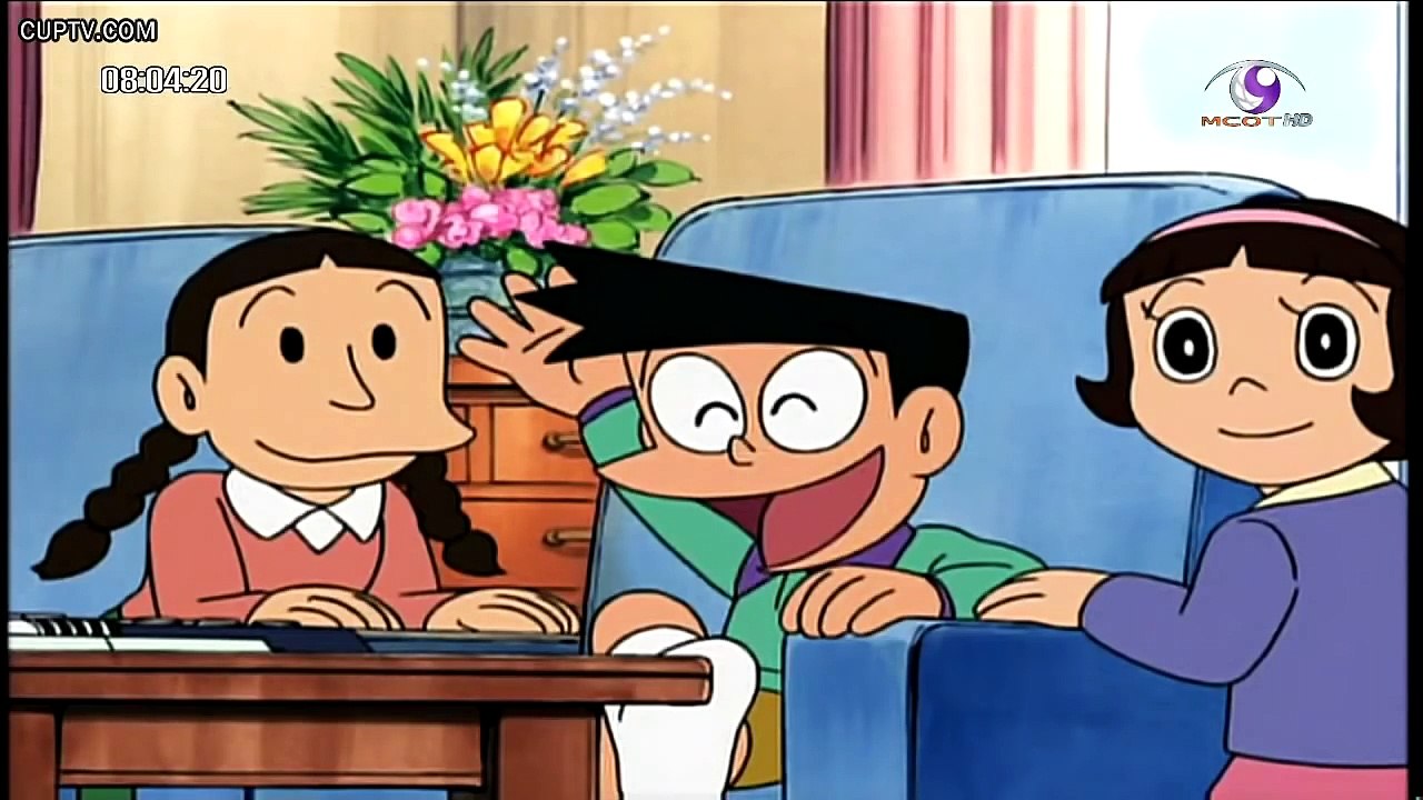 HDโดเรมอน 11 มกราคม 2558 ตอน ถุงมือเชียร์ลึดเดอร์เรียกชัยชนะ 720p