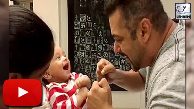 Salman Khan Sings 'Sultan' Song For Nephew Ahil