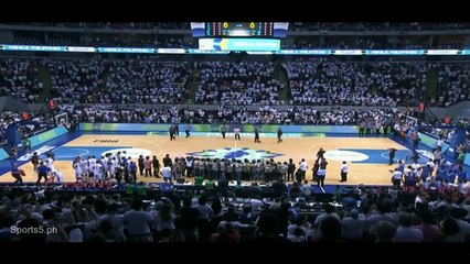 President Rody Duterte doing Ceremonial Toss at Gilas Pilipinas vs France Game FIBA OQT July 5 2016