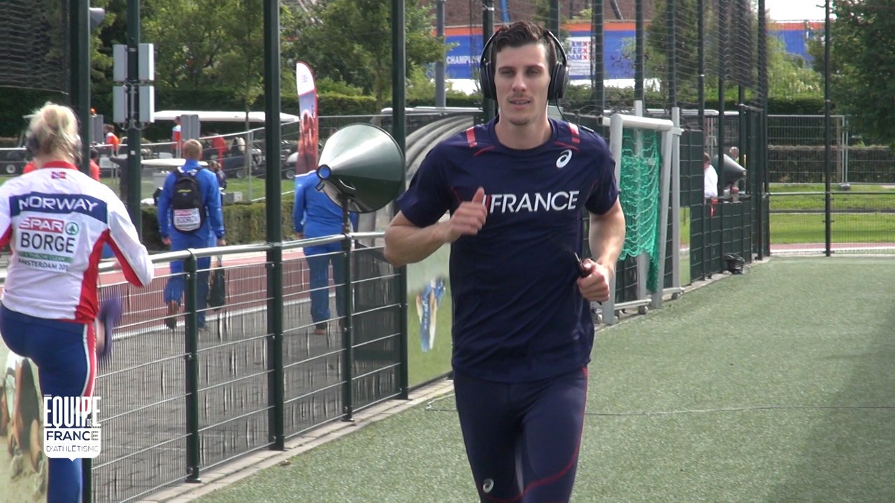 Derniers instants avant les séries du 800 m